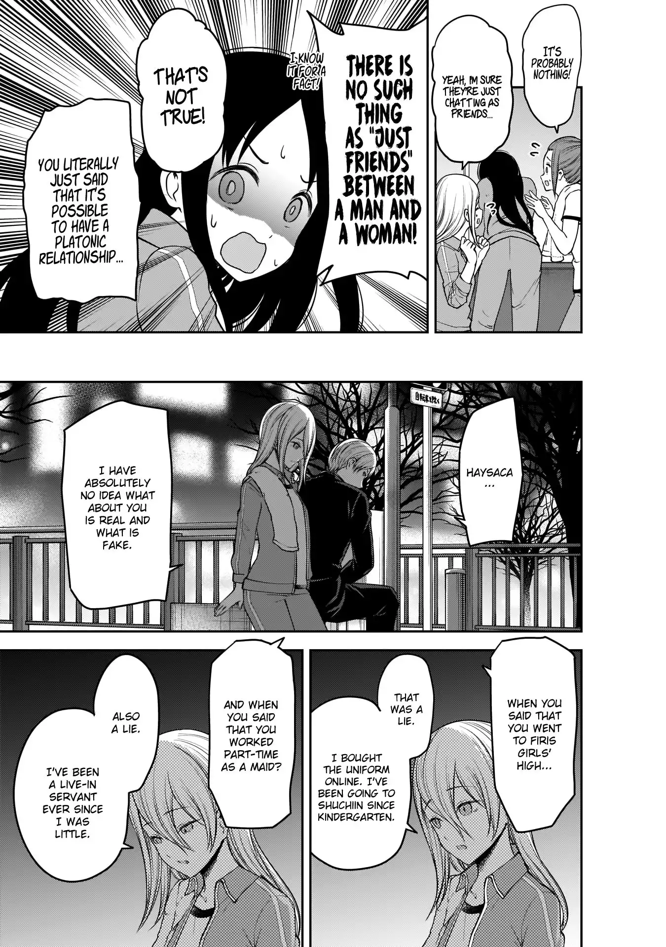 Kaguya-sama wa Kokurasetai - Tensai-tachi no Renai Zunousen Chapter 182 8